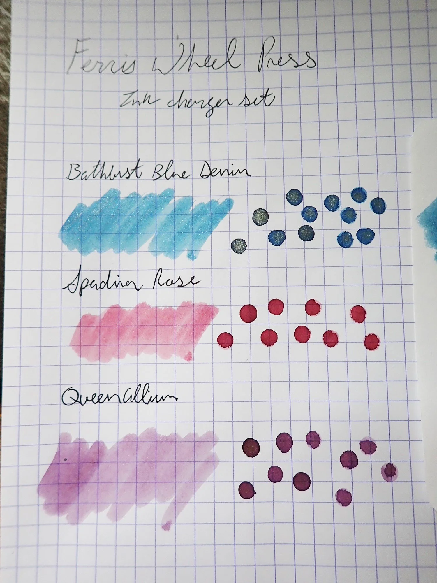 Ferris Wheel Press Ink Charger Set Review — The Pen Addict